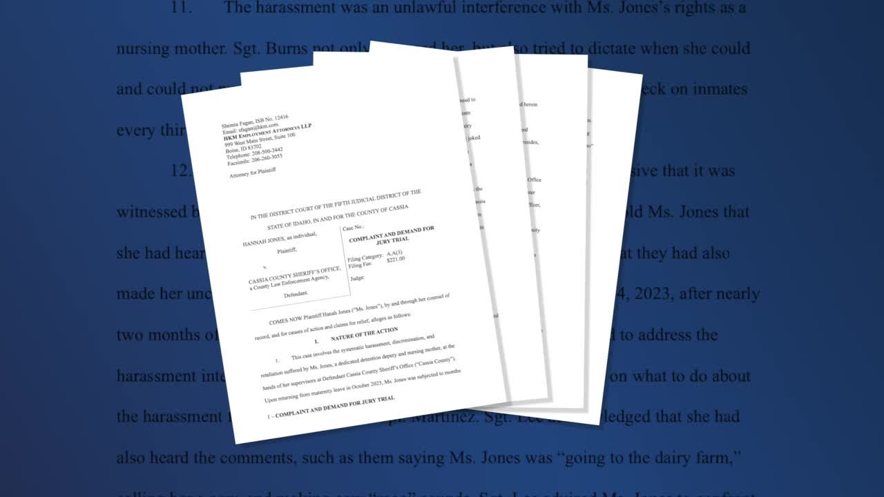 Idaho Deputy Sues Over Workplace Mockery Following Maternity Leave